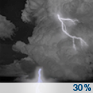 Chance Showers And Thunderstorms
